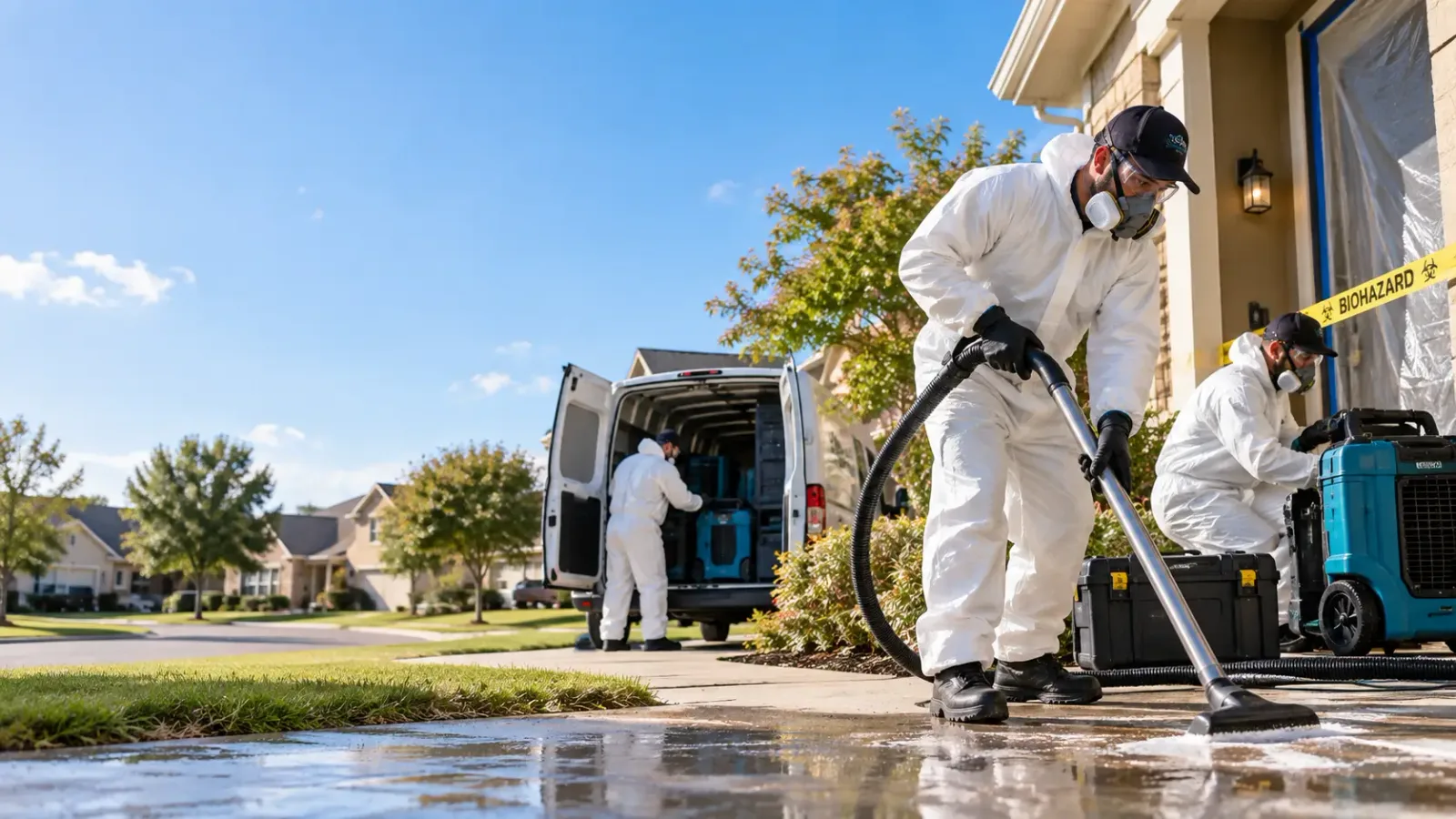 Biohazard Cleanup in Naval Air Station Jrb, TX
